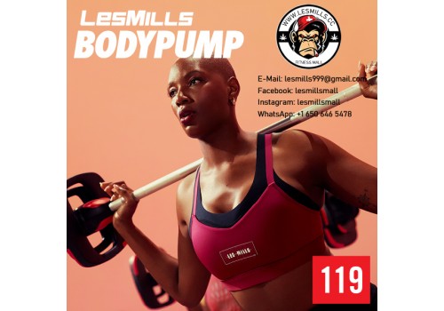 BODY PUMP 119 VIDEO+MUSIC+NOTES